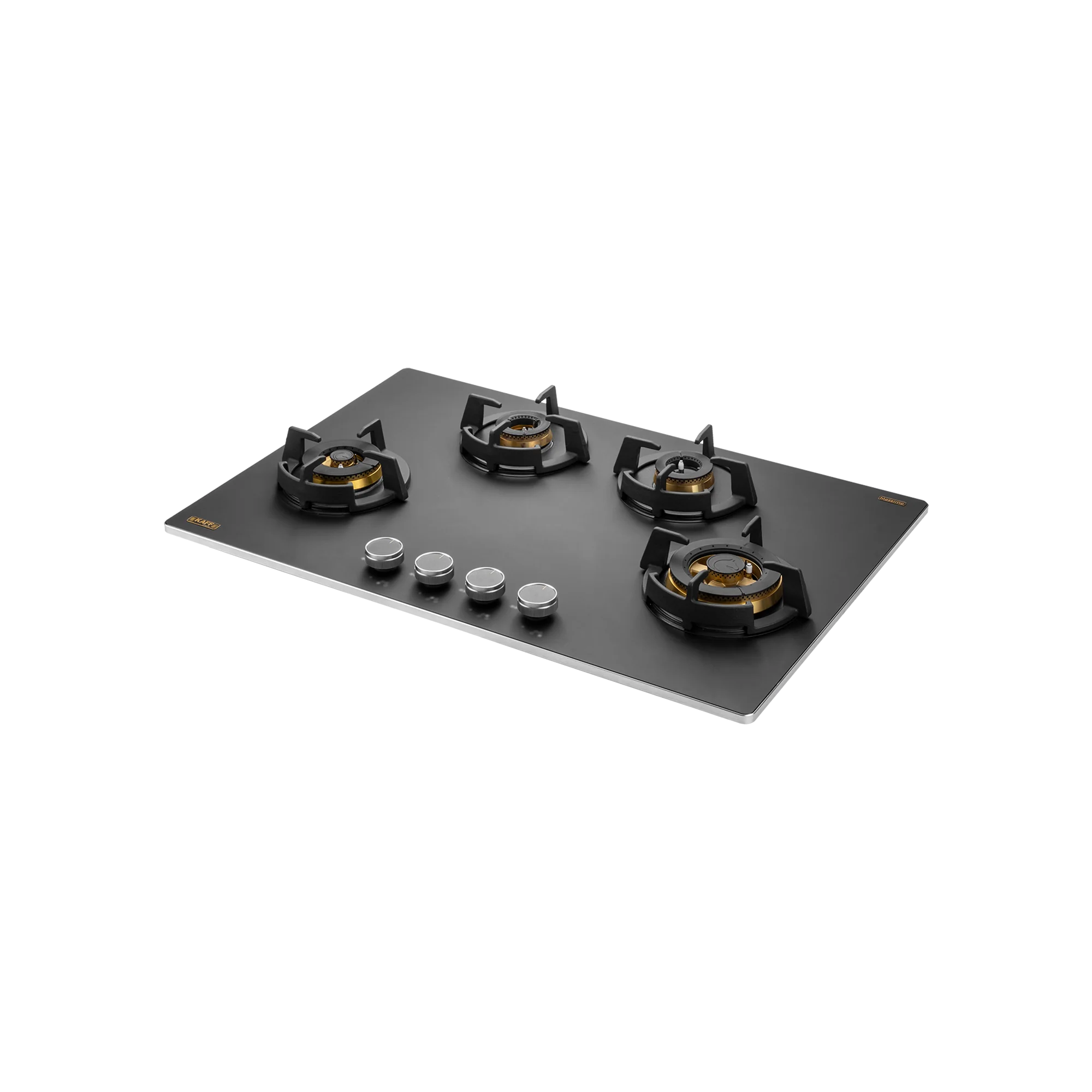 MSM 804X - Built-In Hob, 4 Full Brass High Efficiency Burners with FFD